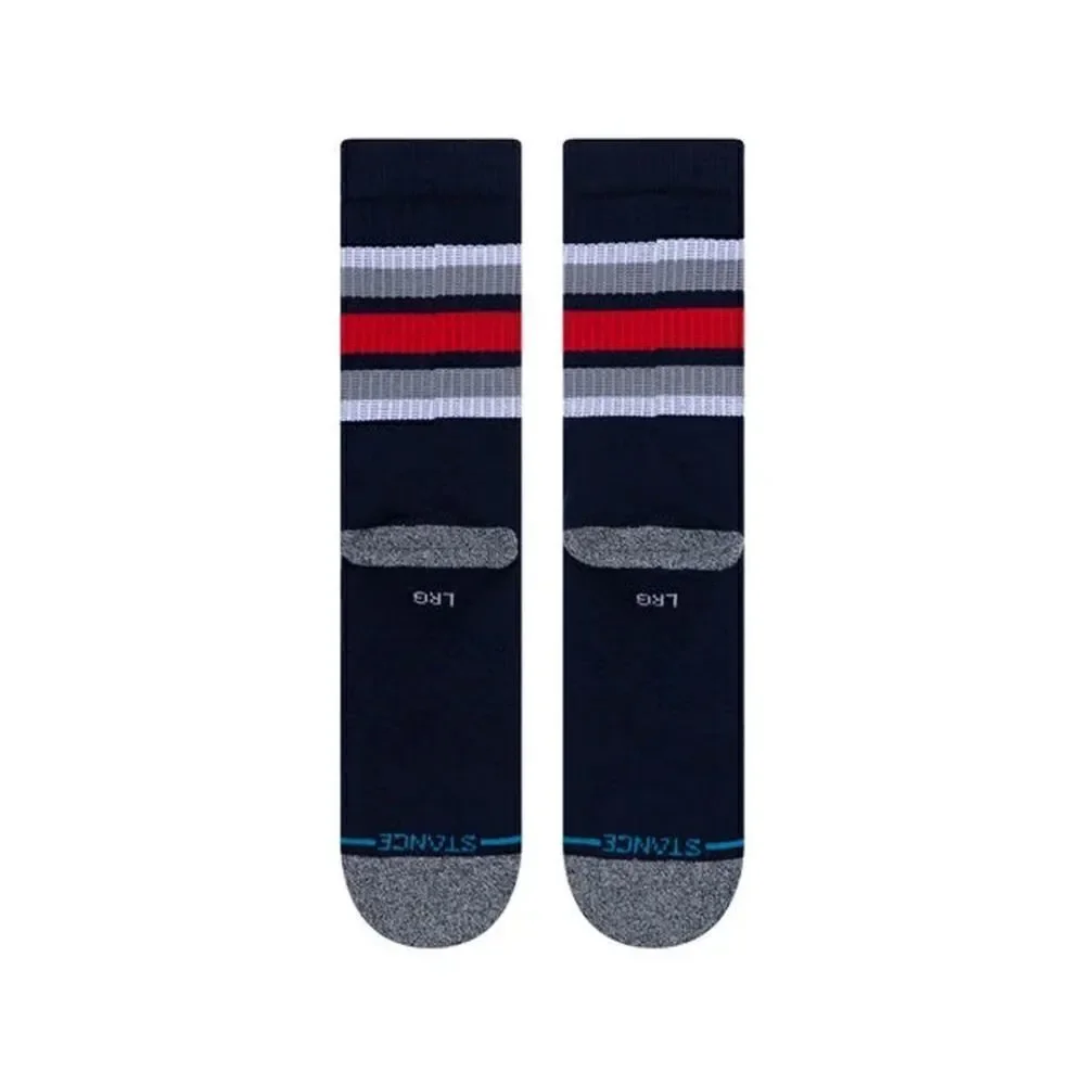 Stance NFL New England Patriots Field Crew Socks L